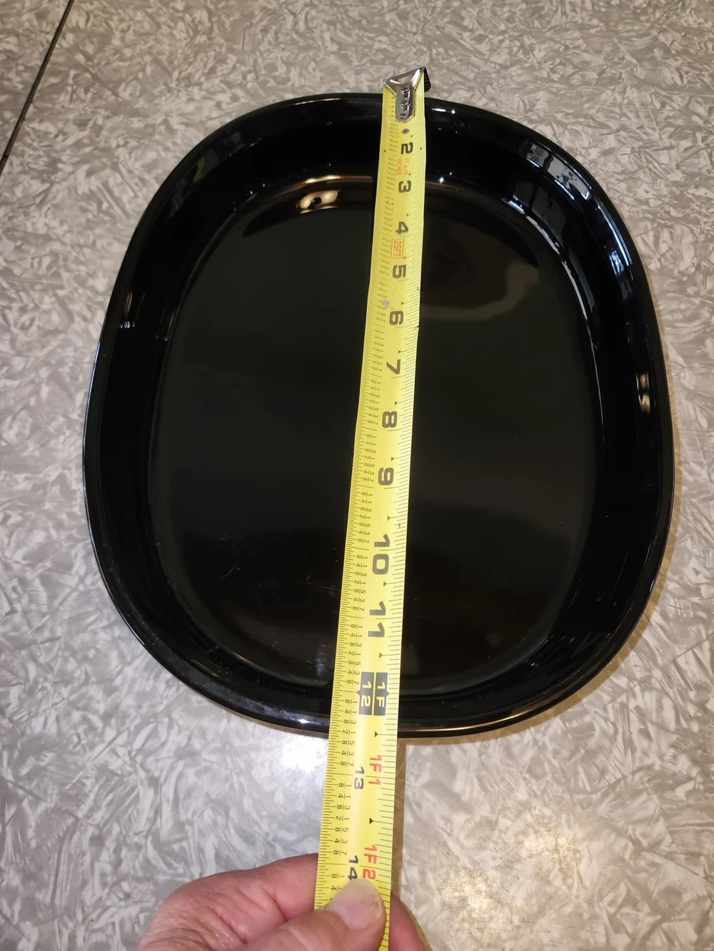 Corningware French Black Ceramic 2.5 Liter Casserole Dish - Home Accents